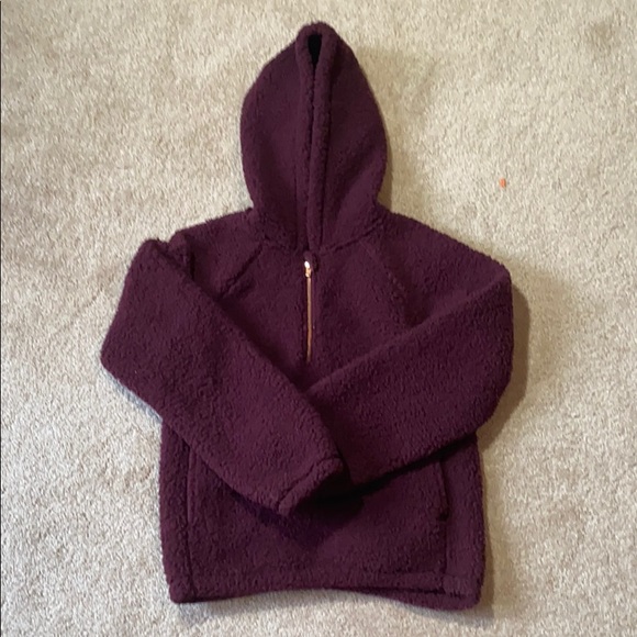 Old Navy Other - GIRLS 10-12 Old Navy Purple Cozy Fleece Hoodie.